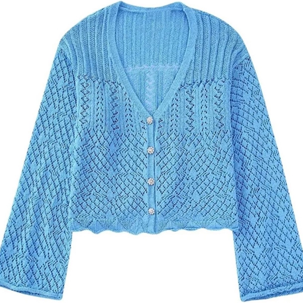 Zara Lightweight Knitted Cardigan Sweater — NWOT (US M)